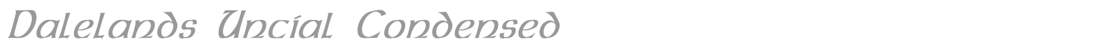 Dalelands Uncial font preview